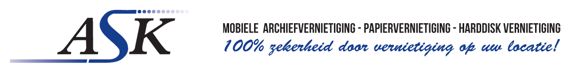 ASK mobiele archiefvernietiging
